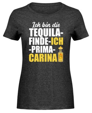 ICH BIN DIE Tequila-finde-ich-prima - Damen Melange Shirt