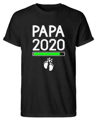 Papa 2020 Loading - Herren RollUp Shirt