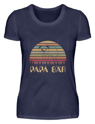 Papa Bär - Damen Premiumshirt