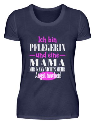 Pflegerin und Mama - Damen Premiumshirt