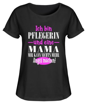 Pflegerin und Mama - Damen RollUp Shirt