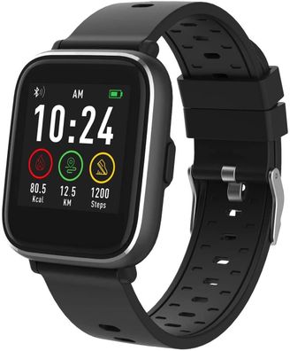 Denver Bluetooth Smartwatch SW-161 Fitnessuhr Fitnesstracker schwarz- wie neu
