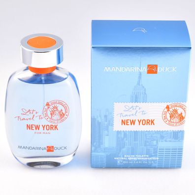 Mandarina Duck Let´s Travel to NEW YORK for Man 100 ml Eau de Toilette Spray