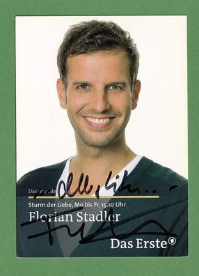 Florian Stadler ( Sturm der Liebe ) - persönlich signiert