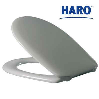 WC-SITZ mit Edelstahlscharnier HARO Deltano, Farbe: manhattan