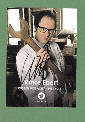 Vince Ebert ( deutscher Kabarettist ) - persönlich signiert
