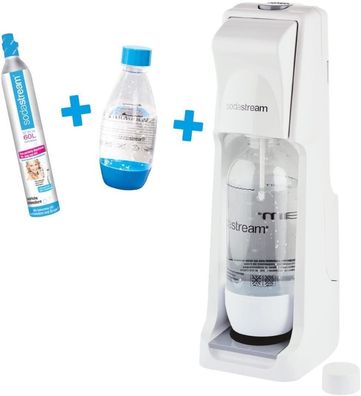 Sodastream Cool Wassersprudler inkl. 2 Pet Flaschen 0,5 & 1L KohlensäureZylinder