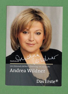 Andrea Wildner (Um Himmels Willen) - persönlich signiert