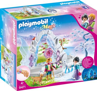 B-Ware Playmobil Magic 9471 Kristalltor zur Winterwelt mit Lichteffekt und magisch...