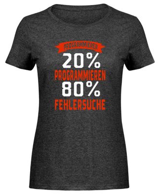 Softwareentwickler Programmieren - Damen Melange Shirt