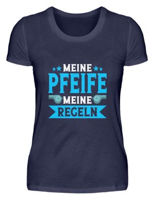Schiedsrichter Pfeife Regeln - Damen Premiumshirt
