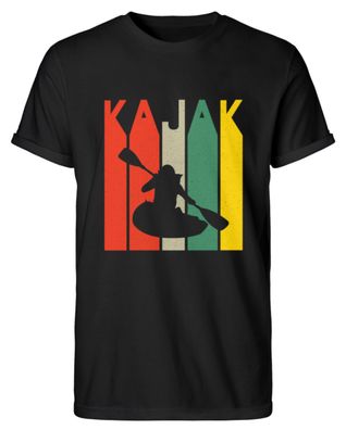Retro Kajak Kajakfhren - Herren RollUp Shirt