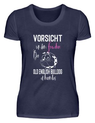 Old Ebglish Bulldog Frauchen - Damen Premiumshirt