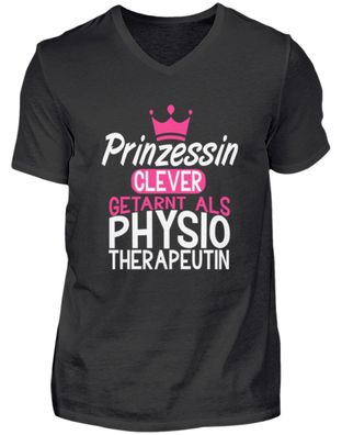 Prinzessin Physiotherapeutin - Herren V-Neck Shirt