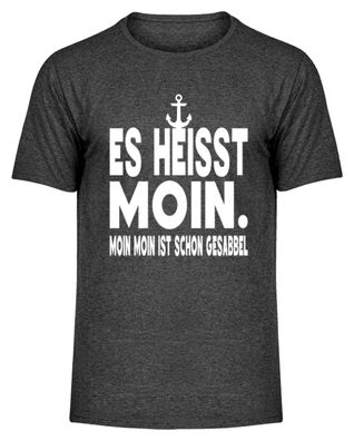Moin Moin - Herren Melange Shirt