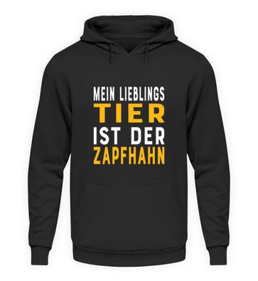 Mein Lieblingstier ist der Zapfhahn - Unisex Kapuzenpullover Hoodie