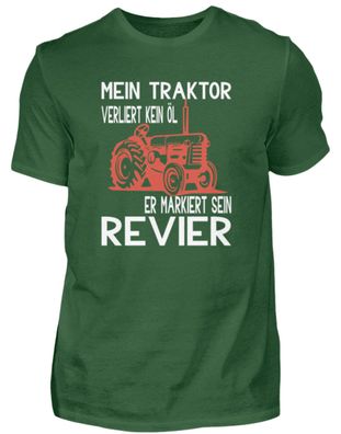 Mein Traktor Lustiges Landwirt Bauer - Herren Shirt