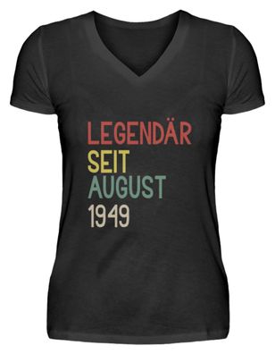 Legendär seit August 1949 - V-Neck Damenshirt