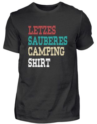 Letzes sauberes Camping Shirt - Herren Shirt