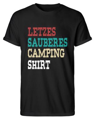 Letzes sauberes Camping Shirt - Herren RollUp Shirt