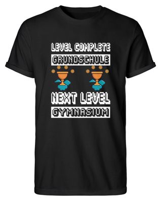 Level Complete Next Level Gymnasium - Herren RollUp Shirt