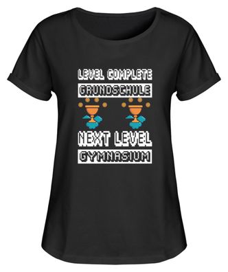 Level Complete Next Level Gymnasium - Damen RollUp Shirt