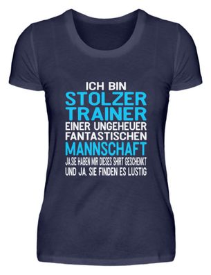 Lustiges Trainer Coach Sportlehrer - Damen Premiumshirt
