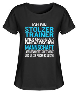 Lustiges Trainer Coach Sportlehrer - Damen RollUp Shirt