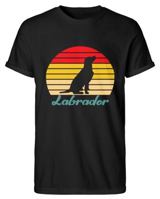 Labrador Retro Vintage - Herren RollUp Shirt