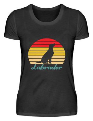 Labrador Retro Vintage - Damenshirt