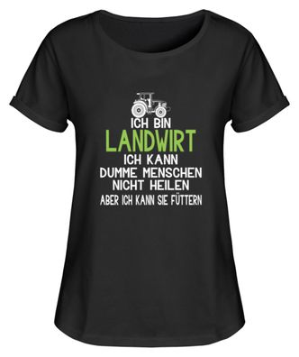 Landwirt Bauer Traktor - Damen RollUp Shirt