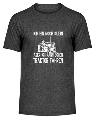 Landwirt Kinder Traktor - Herren Melange Shirt