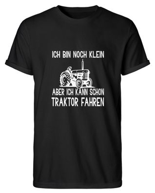Landwirt Kinder Traktor - Herren RollUp Shirt