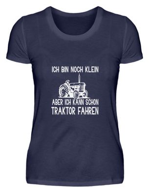 Landwirt Kinder Traktor - Damen Premiumshirt