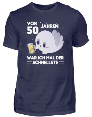 VOR 50 JAHREN WAR ICH MAL DER Schellste - Herren Premiumshirt