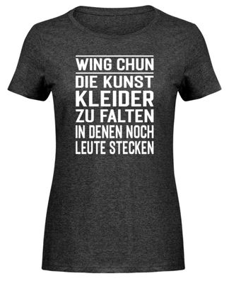 Wing Chung Kampfkunst Chniesisch - Damen Melange Shirt