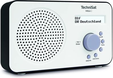 TechniSat VIOLA 2 tragbares Radio Digitalradio Lautsprecher UKW DAB+ LC-Display
