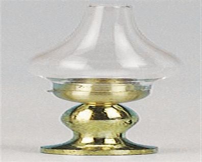Kahlert Lampe Petroleum Glas H 55