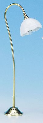 Kahlert Stehlampe Porzellanschirm weiß H150mm (12252)