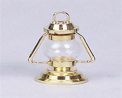 Kahlert Petroleumlampe mit Glas Gold