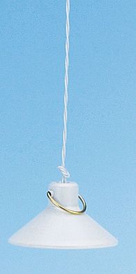 Kahlert Lampe Metallschirm weiß 30mm &Oslash;