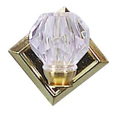 Kahlert Wandlampe mit Kristallschirm