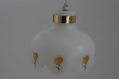 Kahlert Hängelampe Kunststoffschirm Blumen 10541 &Oslash;50mm Puppenstuben