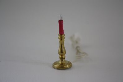 Kahlert Tischlampe Kerzenständer Höhe: 40mm, 10407, Puppenstuben