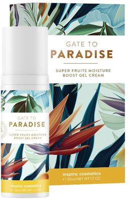 Inspira cosmetics Gate to Paradise Super Früchte stärkende Feuchtigkeitsgel Creme ...