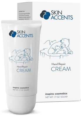Inspira cosmetics Skin Accents Hand Repair Cream Handcreme Feuchtigkeit-Formel