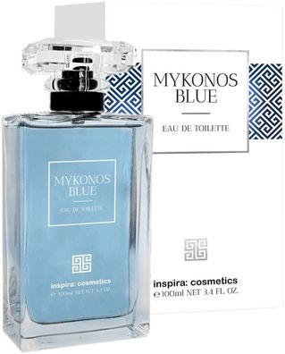 Inspira cosmetics Mykonos Blue Eau de Toilette 100 ml