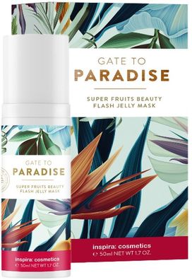 Inspira cosmetics Gate to Paradise Super Früchte Flash Jelly Maske 50 ml