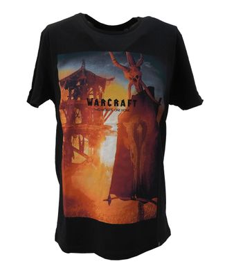gozoo World of Warcraft T-SHIRT schwarz Baumwolle Freizeit TShirt Shirt bedruckt