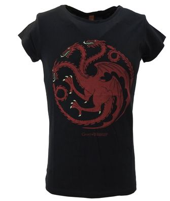 gozoo Game of Thrones Damen T-SHIRT Targaryen Baumwolle Freizeit TShirt Shirt